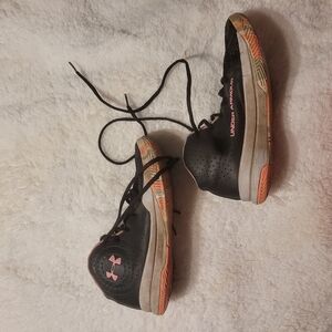 Under Armour Black and Pink Athletic Shoes